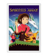 Poster A Viagem de Chihiro - Studio Ghibli - Infantil