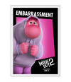 Poster Divertidamente 2 - Vergonha - Inside Out 2 - Animação - Infantil - Filmes