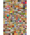 Poster Rótulos De Cerveja Labels
