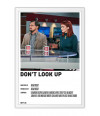 Poster Não Olhe Para Cima - Dont Look Up - Polaroid Poster - Filmes