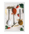 Poster Temperos - Cozinha - Chef - Comida - Culinária
