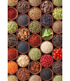 Poster Temperos - Cozinha - Chef - Comida - Culinária