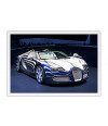 Poster Bugatti Veyron - Carros