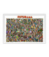 Poster Todos Os Personagens Futurama