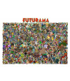 Poster Todos Os Personagens Futurama