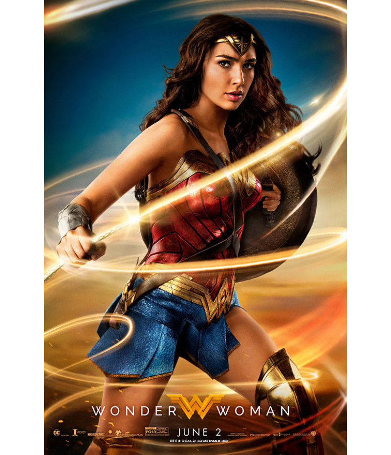 Poster Wonder Woman Mulher Maravilha
