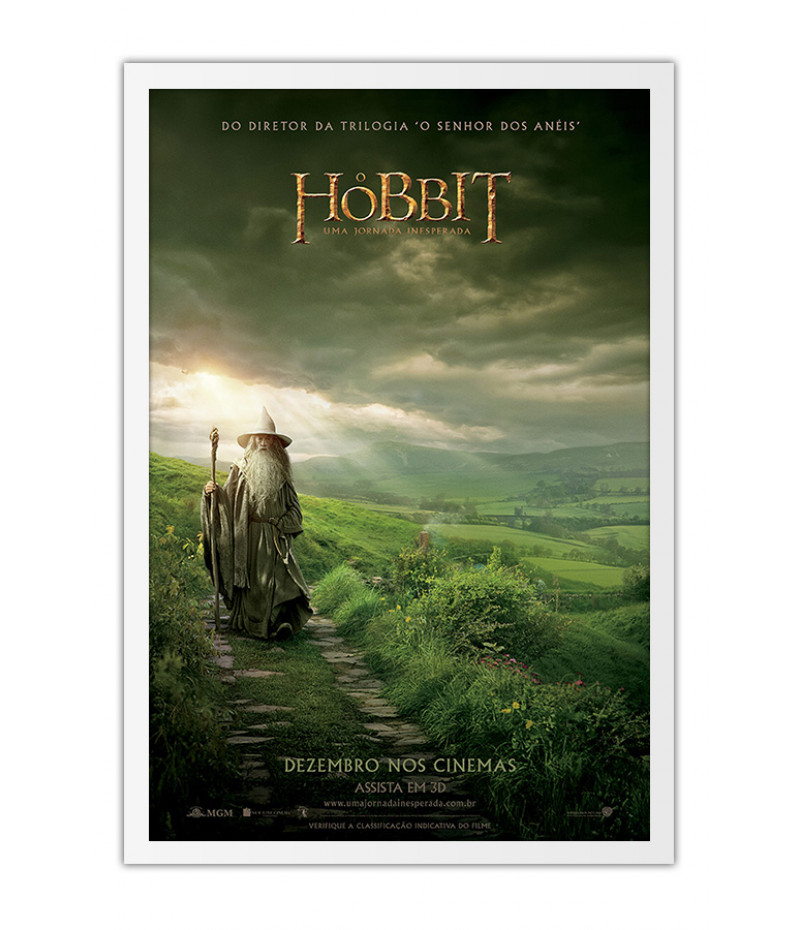 Poster Hobbit A Desolação De Smaug
