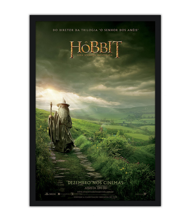 Poster Hobbit A Desolação De Smaug