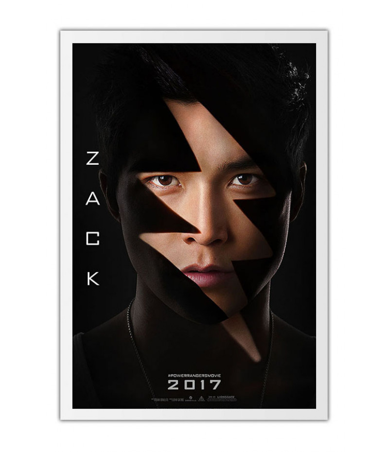 Poster Power Rangers Preto