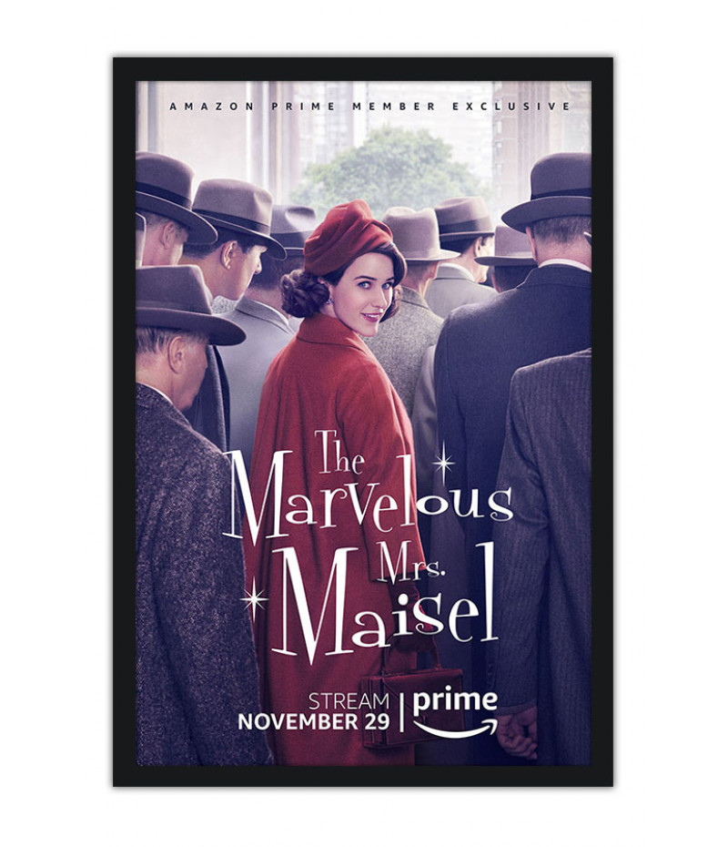 Poster The Marvelous Mrs Maisel - Maravilhosa Sra Maisel - Séries