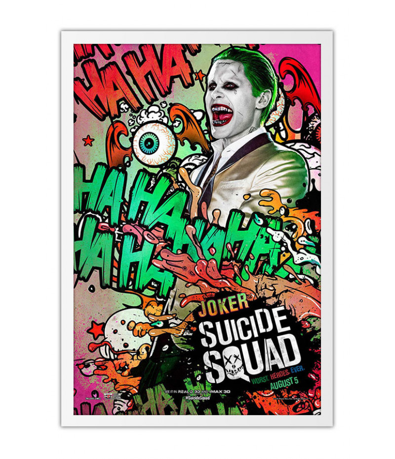Poster Suicide Squad Esquadrao Suicida Joker