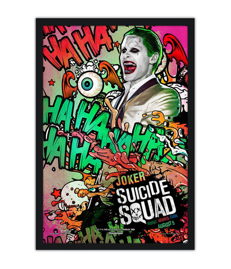 Poster Suicide Squad Esquadrao Suicida Joker
