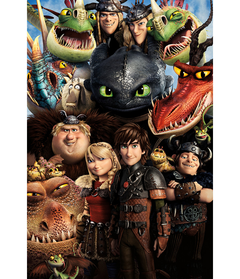 Poster Como Treinar seu Dragão 2
