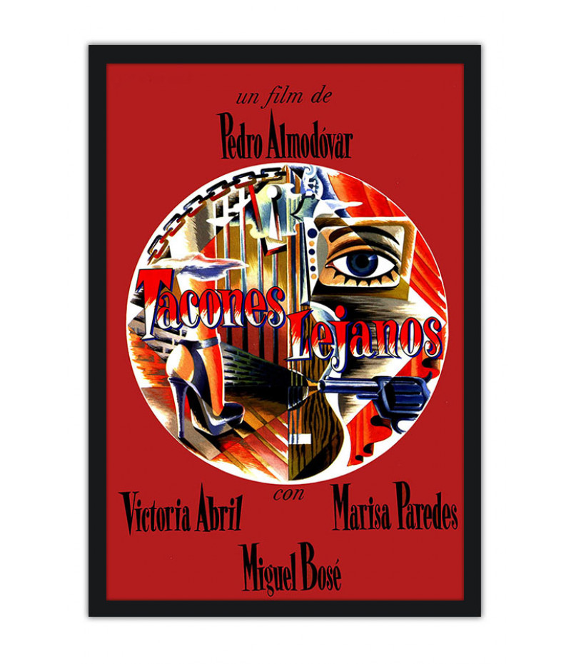 Poster Tacones Lejanos - De Salto Alto - Almodovar - Filmes