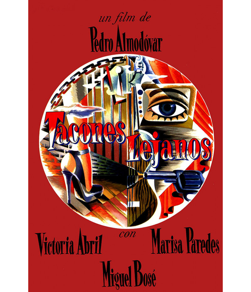 Poster Tacones Lejanos - De Salto Alto - Almodovar - Filmes