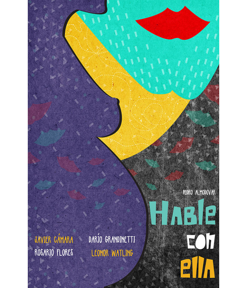 Poster Hable con Ella - Fale com Ela - Almodovar - Filmes