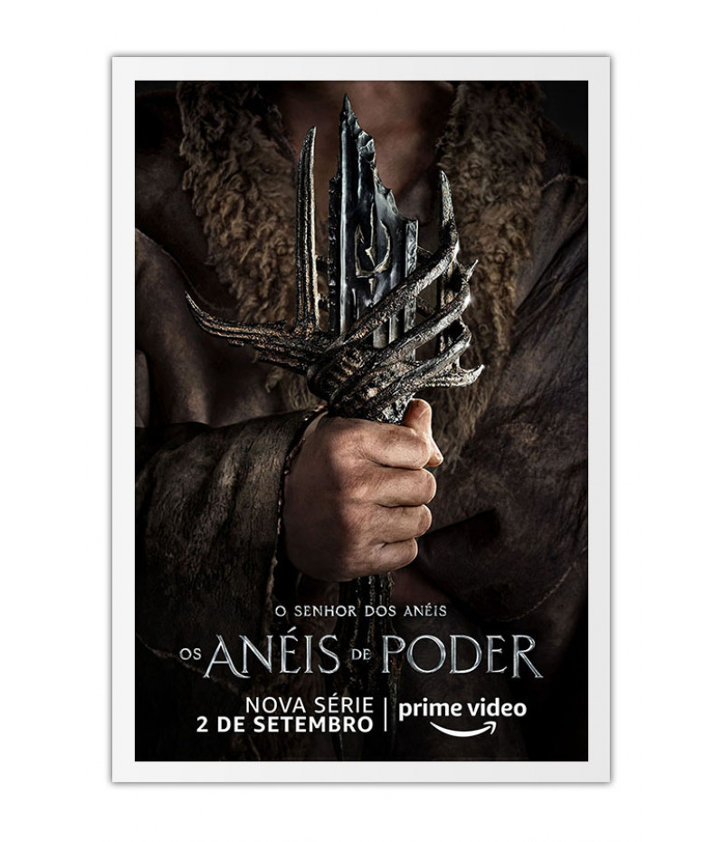 Poster Rings of Power - Anéis do Poder - Senhor dos Anéis - Séries