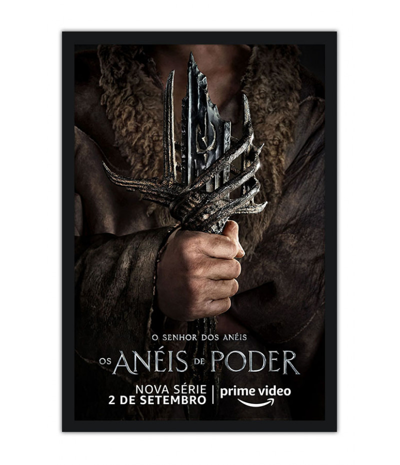 Poster Rings of Power - Anéis do Poder - Senhor dos Anéis - Séries