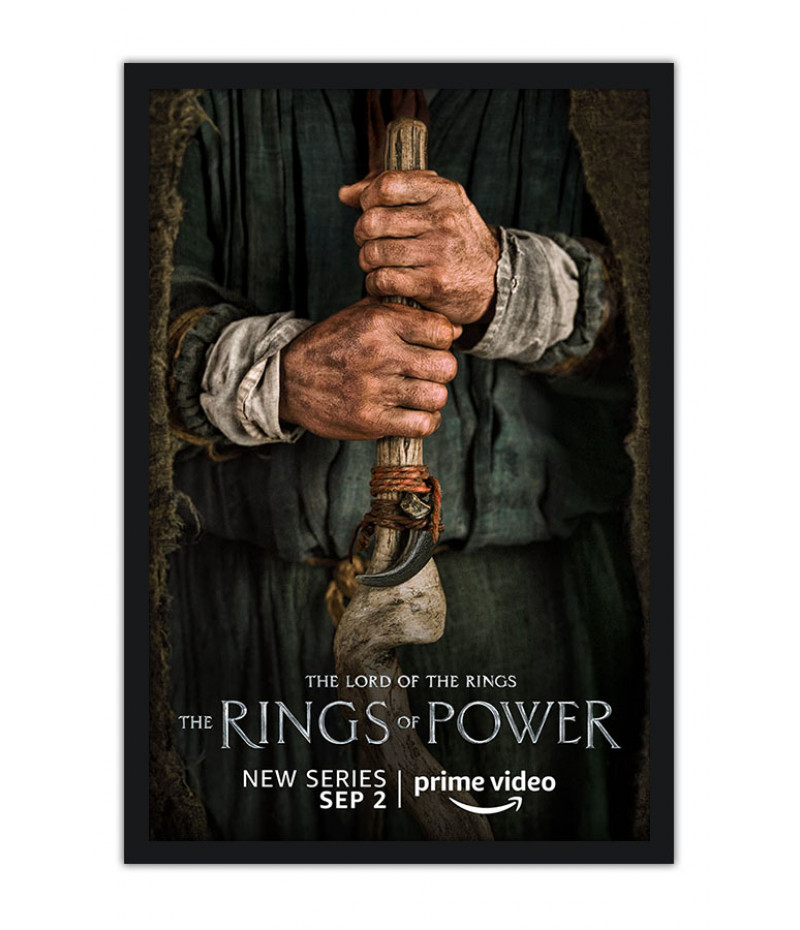 Poster Rings of Power - Anéis do Poder - Senhor dos Anéis - Séries