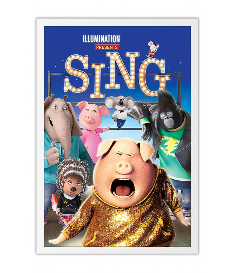 Poster Sing - Infantil - Filmes