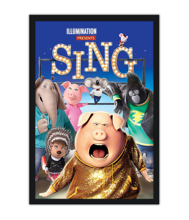 Poster Sing - Infantil - Filmes