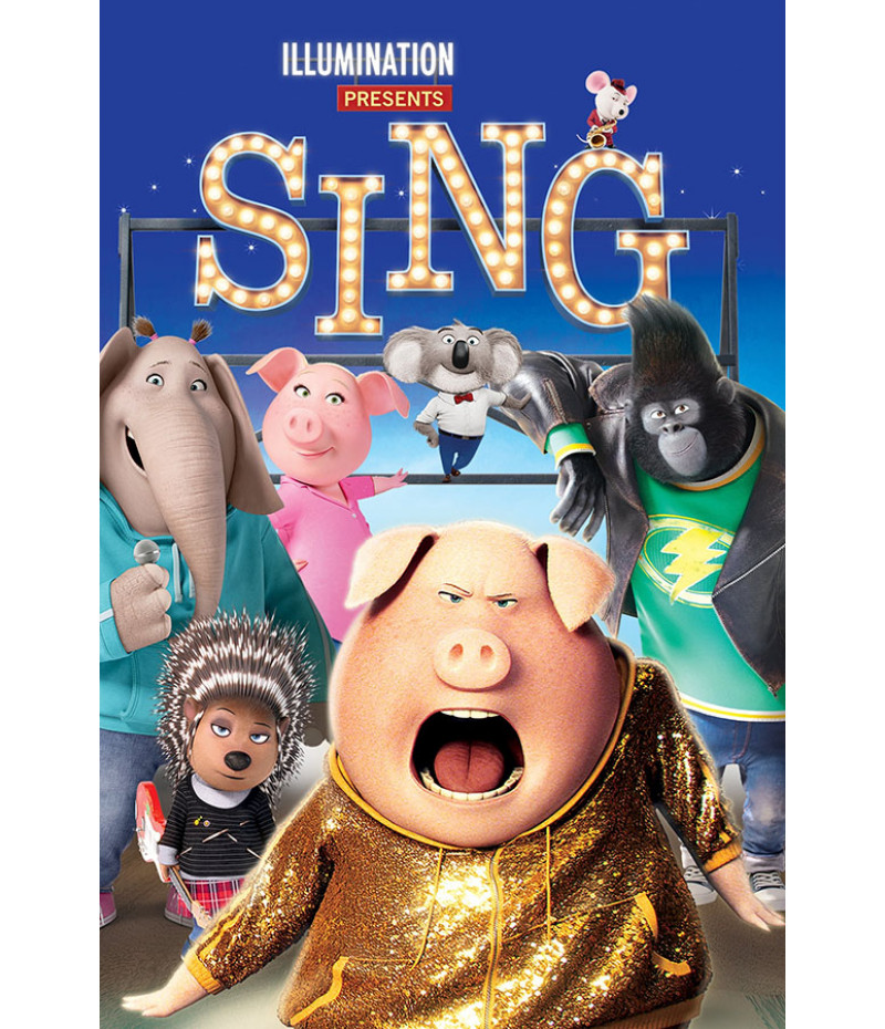 Poster Sing - Infantil - Filmes
