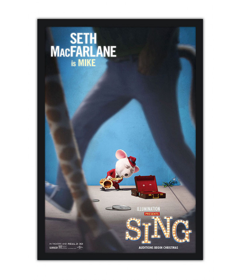 Poster Sing - Infantil - Filmes