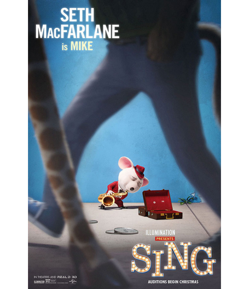 Poster Sing - Infantil - Filmes