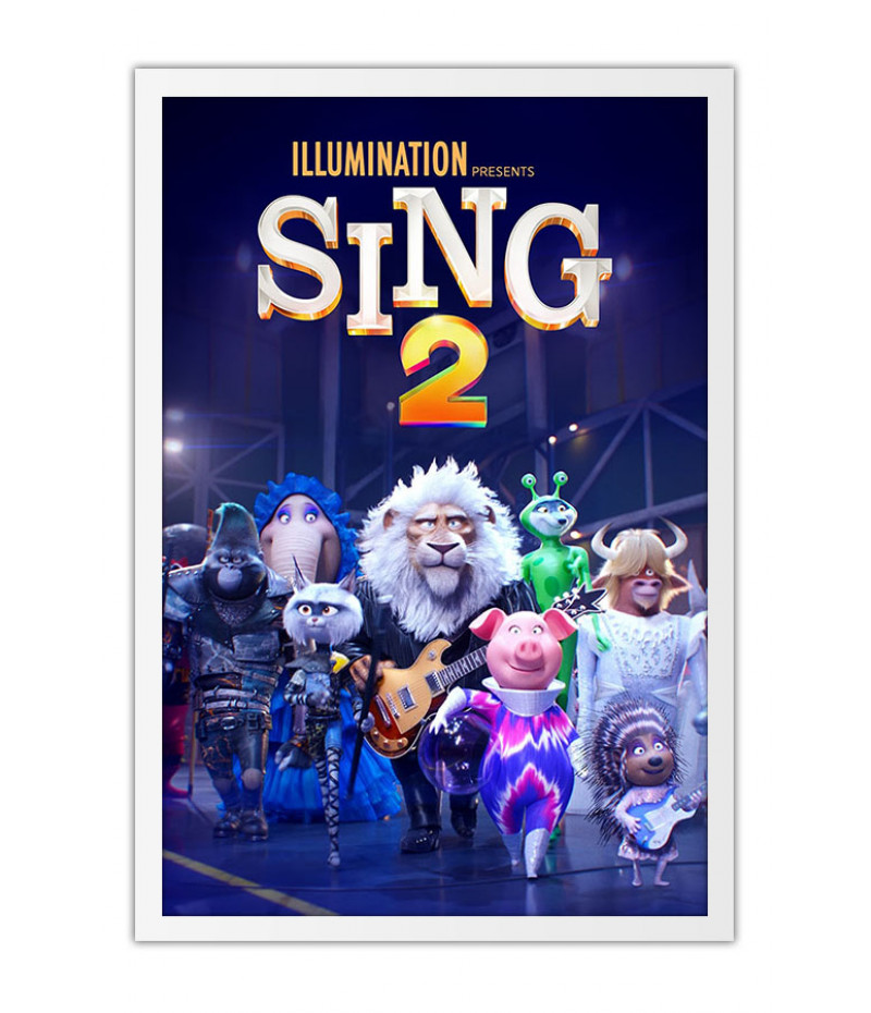 Poster Sing - Infantil - Filmes