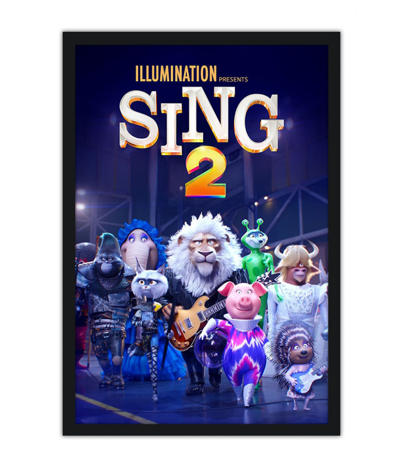 Poster Sing - Infantil - Filmes