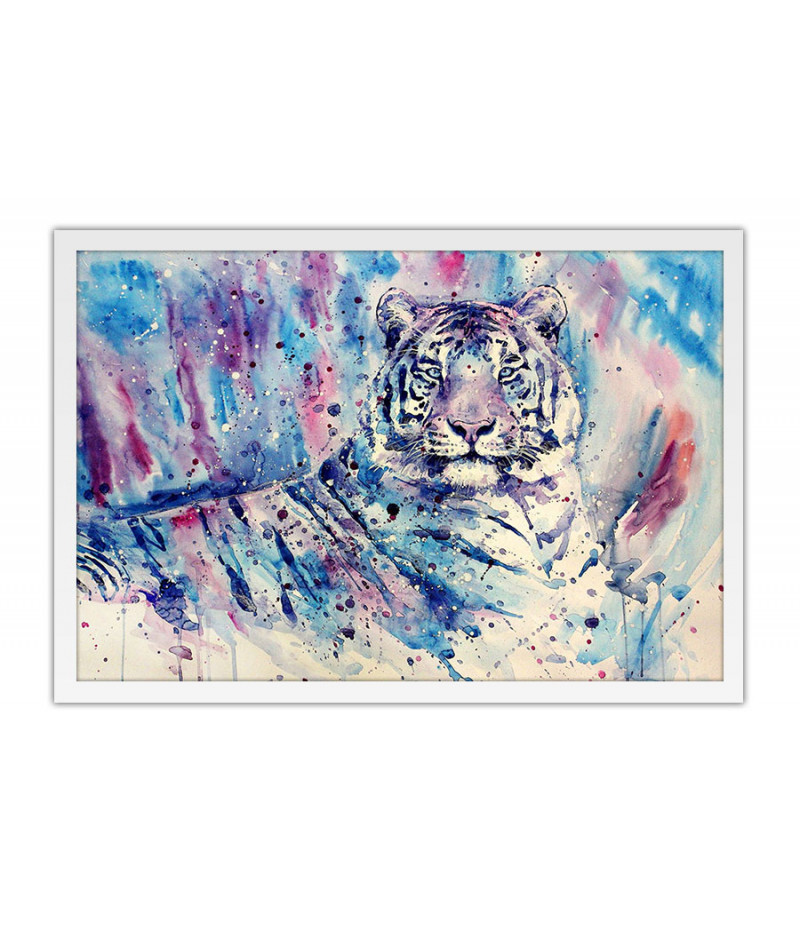 Poster Tigre  - Coleção Colors - Animais