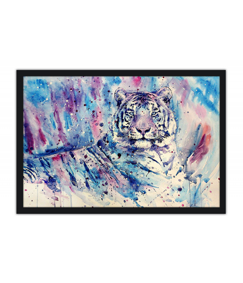 Poster Tigre  - Coleção Colors - Animais