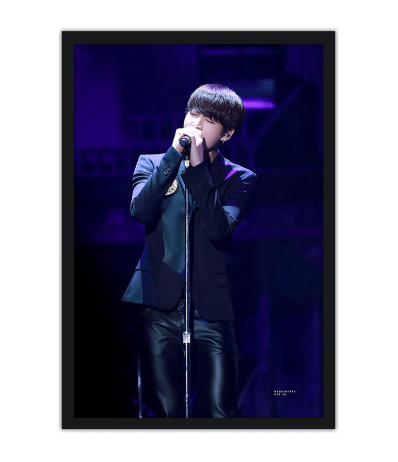 Poster Jeon Jung Kook - Bts - Cantor - K-pop