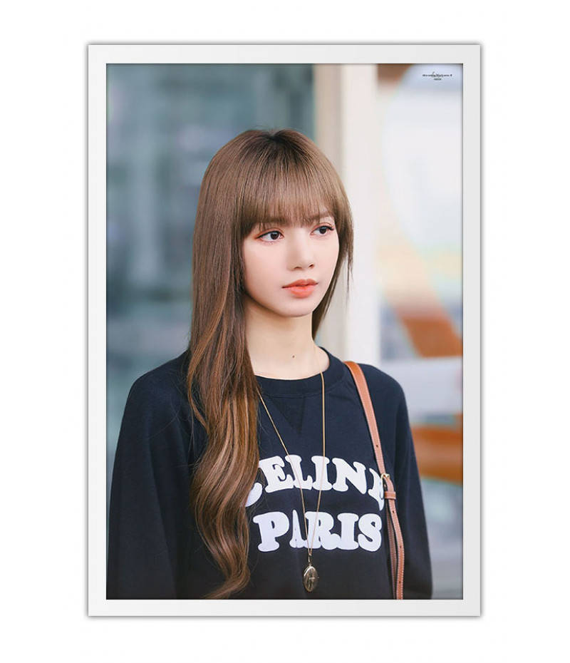 Poster Lisa - Blackpink - Cantora - K-pop