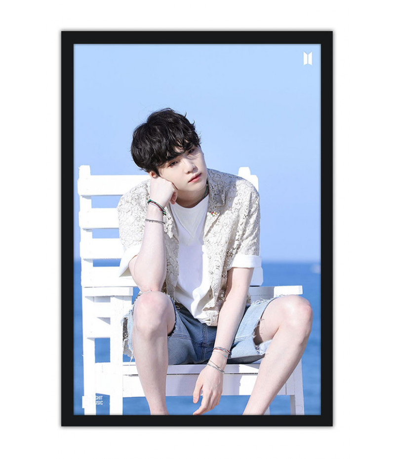 Poster Suga Min Yoon Gi - Bts - Cantor - K-pop