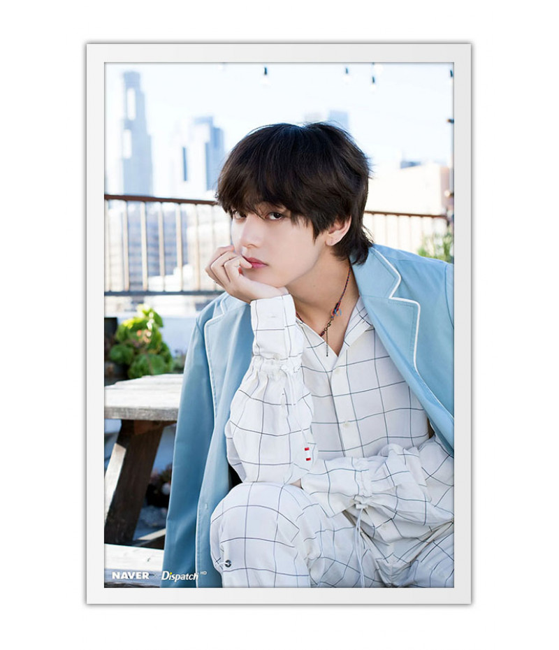 Poster V - Bts - Kim Tae Hyung - Cantor - K-pop