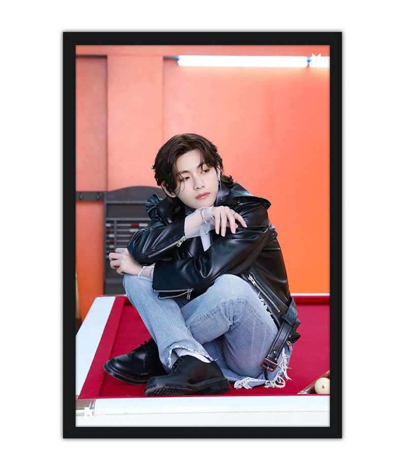 Poster V - Bts - Kim Tae Hyung - Cantor - K-pop
