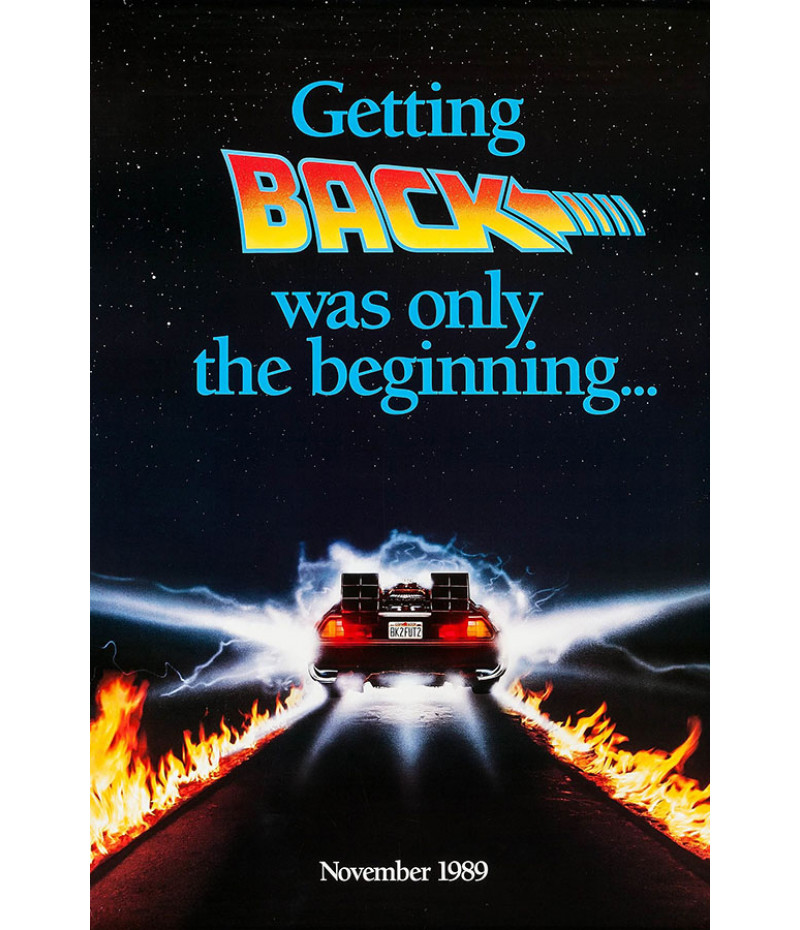 Poster Back To The Future Part II - De Volta Para O Futuro Parte 2 - Filmes