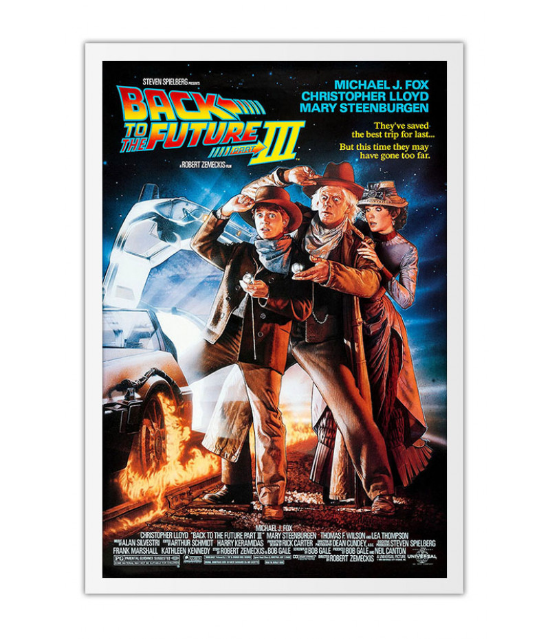 Poster Back To The Future Part III - De Volta Para O Futuro Parte 3 - Filmes
