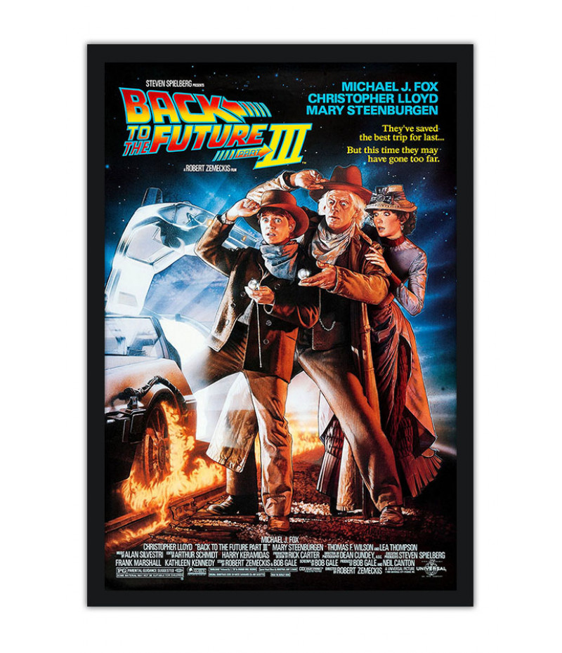 Poster Back To The Future Part III - De Volta Para O Futuro Parte 3 - Filmes