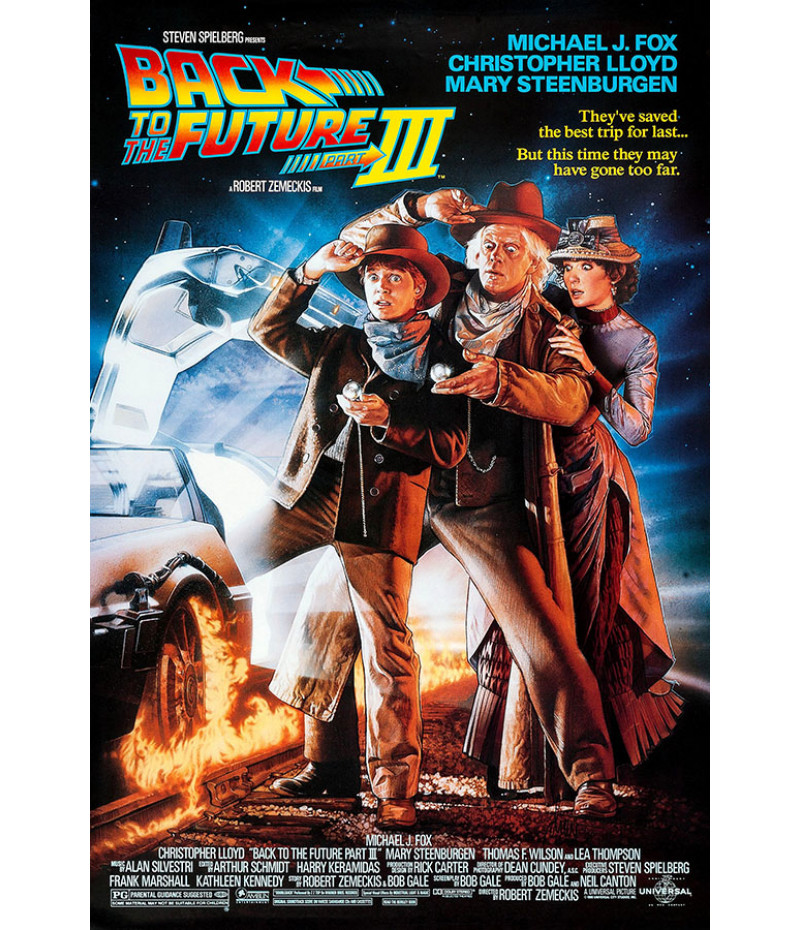 Poster Back To The Future Part III - De Volta Para O Futuro Parte 3 - Filmes