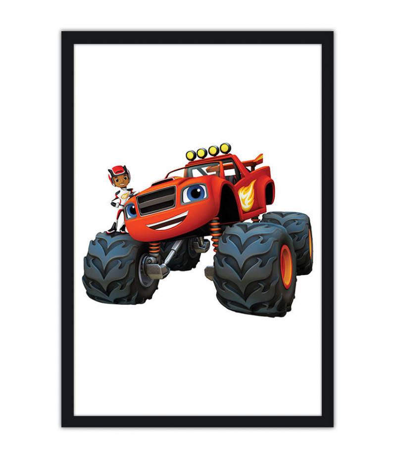 Poster Blaze And The Monsters Machine - Infantil