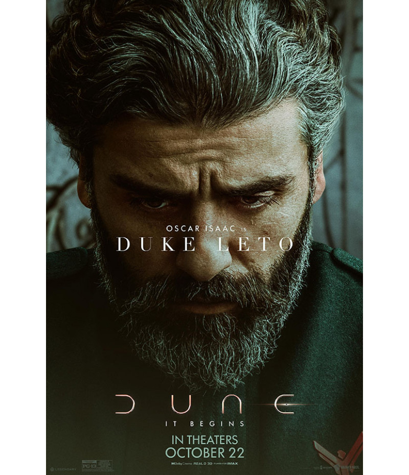 Poster Duna - Oscar Isaac - Dune - Filmes