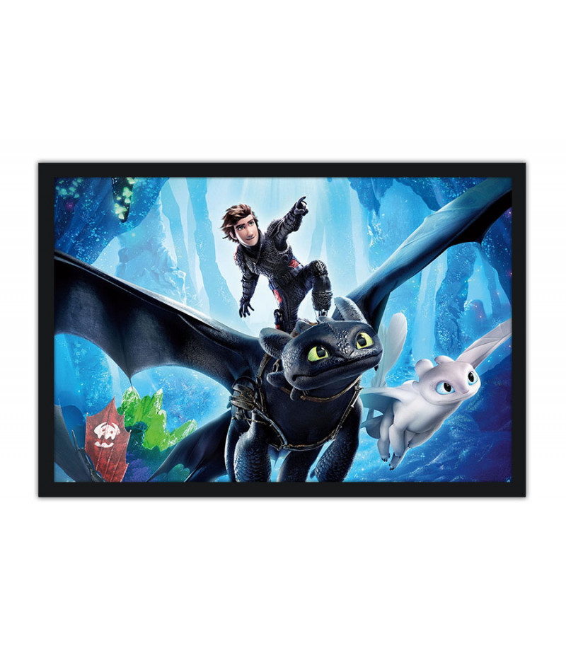 Poster Como Teinar O Seu Dragao 3 - Filmes - Infantis
