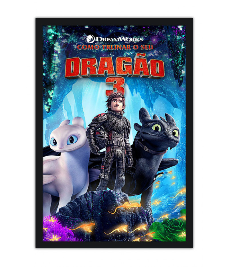 Poster Como Teinar O Seu Dragao 3 - Filmes - Infantis