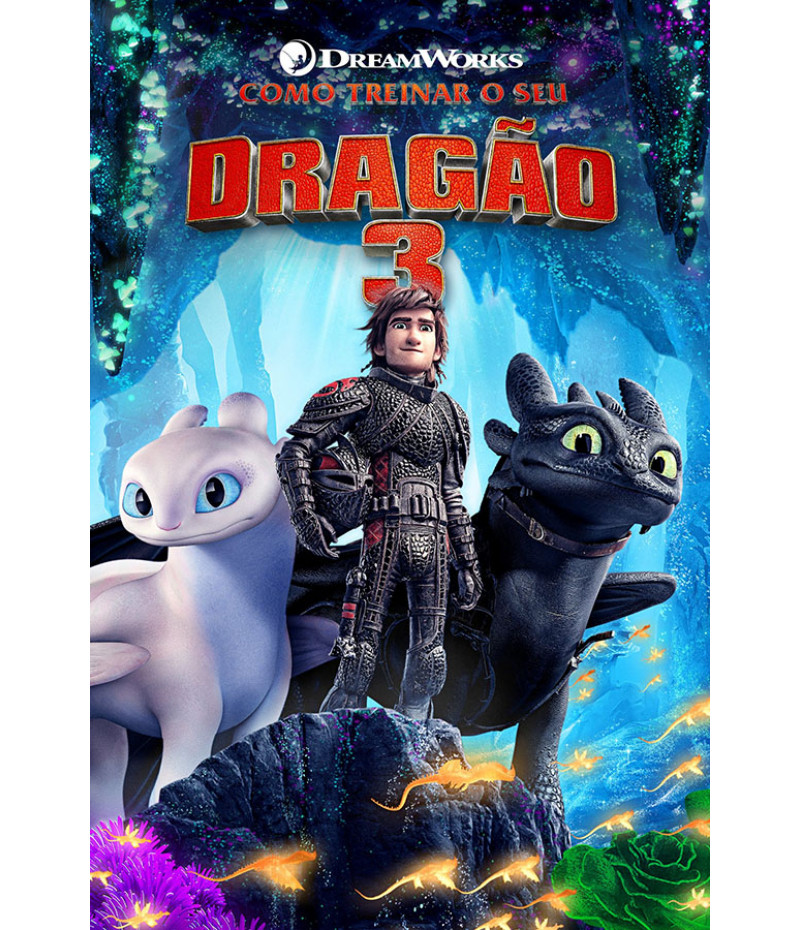 Poster Como Teinar O Seu Dragao 3 - Filmes - Infantis