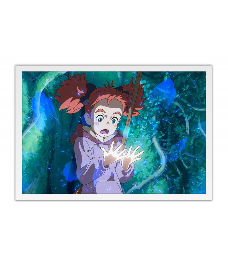 Poster Maria E A Flor Da Feiticeira - Estudio Ghibli - Filmes