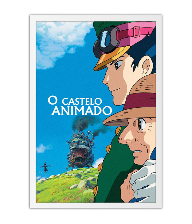 Poster O Castelo Animado - Estudio Ghibli - Filmes