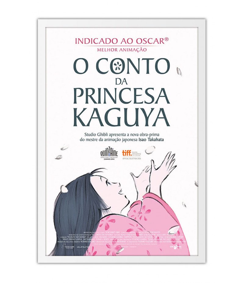Poster O Conto Da Princesa Kaguya - Estudio Ghibli - Filmes