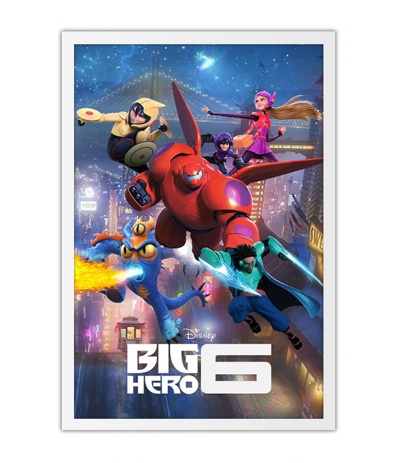 Poster Operação Big Hero - Filmes - Infantis